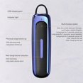 thumbnail image 4 of Yunir Bluetooth Business Single Earbuds, Comfortable Wireless in Ear Earphone Single Ear Hanging Business Earbuds for Driving(Black Blue), 4 of 15