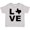 AC-Heather Grey, variant on Inktastic Love Texas Boys or Girls Toddler T-Shirt