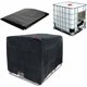 thumbnail image 1 of Tapa del tanque de agua Cubierta protectora IBC - Negro - La tapa superior y la válvula están desbloqueadas - Para tanque de 1000L - Lona para la cubierta del tanque IBC - Antitejido - 120x100x116cm JAMW Sencillez, 1 of 5