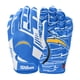 thumbnail image 1 of Guantes de fútbol Wilson NFL Stretch Fit para adultos Los Angeles Chargers, 1 of 1