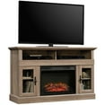 thumbnail image 4 of Sauder Barrister Lane Fireplace TV Stand, for TVs up to 60", Salt Oak Finish, 4 of 17