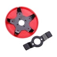 thumbnail image 4 of LOVIVER Steel Wire Rotary Brush Cutter Trimmer Head Replace Parts Weeds Blade Cutter, 4 of 8