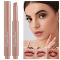 thumbnail image 1 of Nude Matte Lipstick Natural Velvet Moisture Smooth Crayon Lip Stain Make E7V1, 1 of 6
