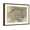 Brown Frame, variant on Art.com Paris, France, Vintage Map Giclee Print, 16" x 12"