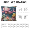thumbnail image 5 of PHYHOO Cartoon Pink Throw Pillow Covers for Kids Boys Retro Pillow Covers Cushion Cases Marine Animal Decorative Pillow Covers Sofa Couch,Room Decor, 5 of 5