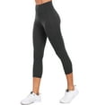 thumbnail image 7 of Cadmus High Waist Capri Leggings with Pockets, 20" Soft Comfy Running Workout Crop Yoga Pants for Women 4 Way Stretch, 7 of 7