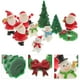 thumbnail image 4 of 10 piezas de figuras de Navidad en miniatura mini manualidades de resina adornos para el micro paisaje decoración, 4 of 4
