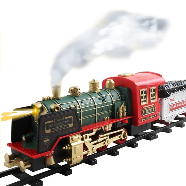 Control remoto tren navideño humo spray luz música decoración navideña ANGGREK Otros