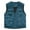 Blue, variant on ZVNAΖH Men's Utility Fishing Vest Lightweight Outdoor Work Safari Travel Cargo Vest with Multi-Pockets