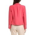 thumbnail image 2 of Ellen Tracy Womens Shoulder Pads Cropped One-Button Blazer, 2 of 3
