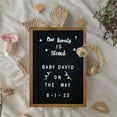 thumbnail image 4 of Flash Furniture Gracie 12x17" 389 PP Letters Wood Letter Board in Torched/Black, 4 of 7