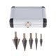 thumbnail image 1 of Juego de 5 brocas Grandes BLESIY de acero HSS escalonadas, 1 of 7