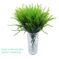 thumbnail image 2 of 6 uds. Planta de helecho de Boston Artificial hierba Fénix Artificial arbusto verde de plástico falso hoja de relleno de arreglo Floral oso de fresa  Electrónica, 2 of 4