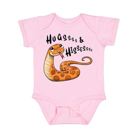 

Inktastic Hugs and Hisses- Cute Snake for Valentines Day Gift Baby Boy or Baby Girl Bodysuit