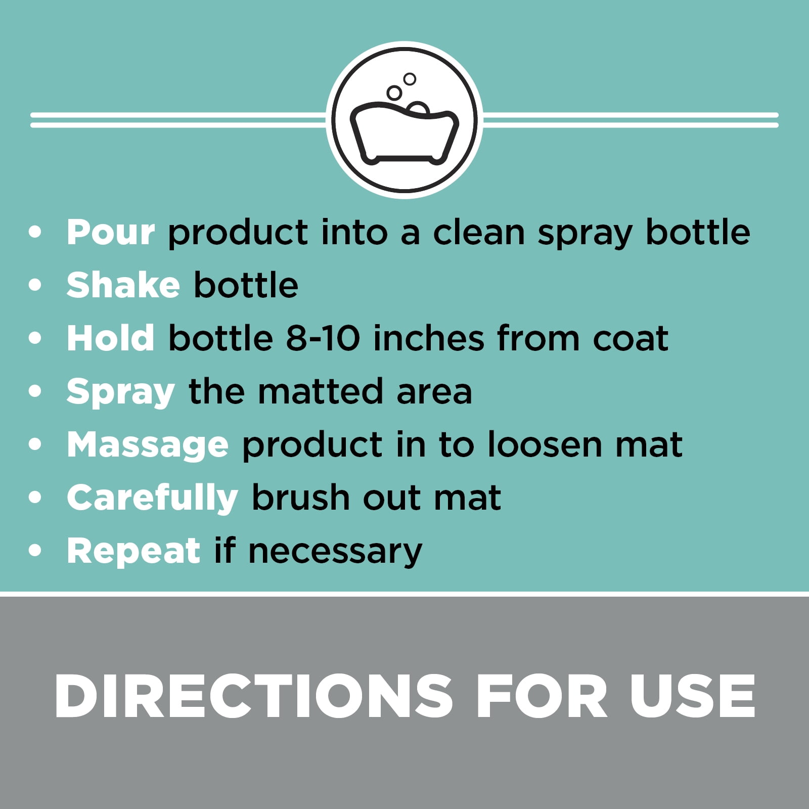 Groomer Essentials Detangling Spray - 1 Gallon - Soothing Lavender Fragrance - Perfect For All Coat Types - Can Be Used On Dogs And Cats 12 Weeks And Older