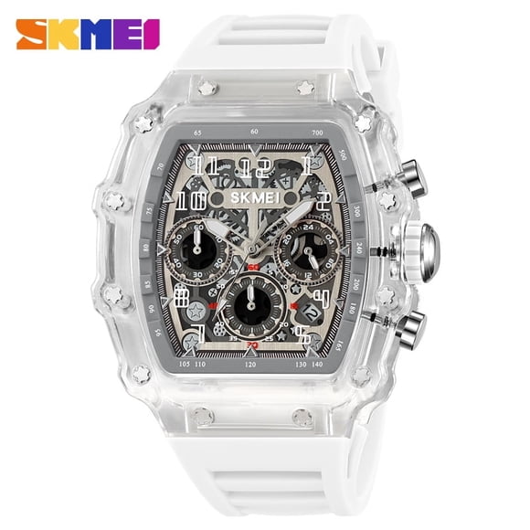 SKMEI Fashion Quartz Movement Watches Mens Wristwatches 5Bar Waterproof Date Time Stopwatches Reloj Hombre 2305
