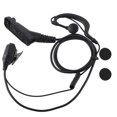 thumbnail image 2 of Auricular, auriculares Walkie talkie, Diseño de material de abds modular guardia de seguridad negras policía de personal de tierra para Guardaespaldas, 2 of 7