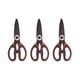 thumbnail image 1 of Tijeras prácticas de acero inoxidable de 3 piezas. Tijeras de cocina aptas para cortar pollo y abrir envases, 1 of 3