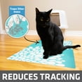 thumbnail image 2 of Drymate Original Cat Litter Mat, Contains Mess from Box for Cleaner Floors, Urine-Proof, Soft on Kitty Paws -Absorbent/Waterproof- Machine Washable, Durable (20”x28”)(Rejuvenation Blue), 2 of 5