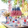 thumbnail image 1 of New Independence Day Gnomes Dwarfs Party Decorations Hanging USA Holiday Scene Decoration Hanging Ornaments Deals Of The Day Clearance, 1 of 9