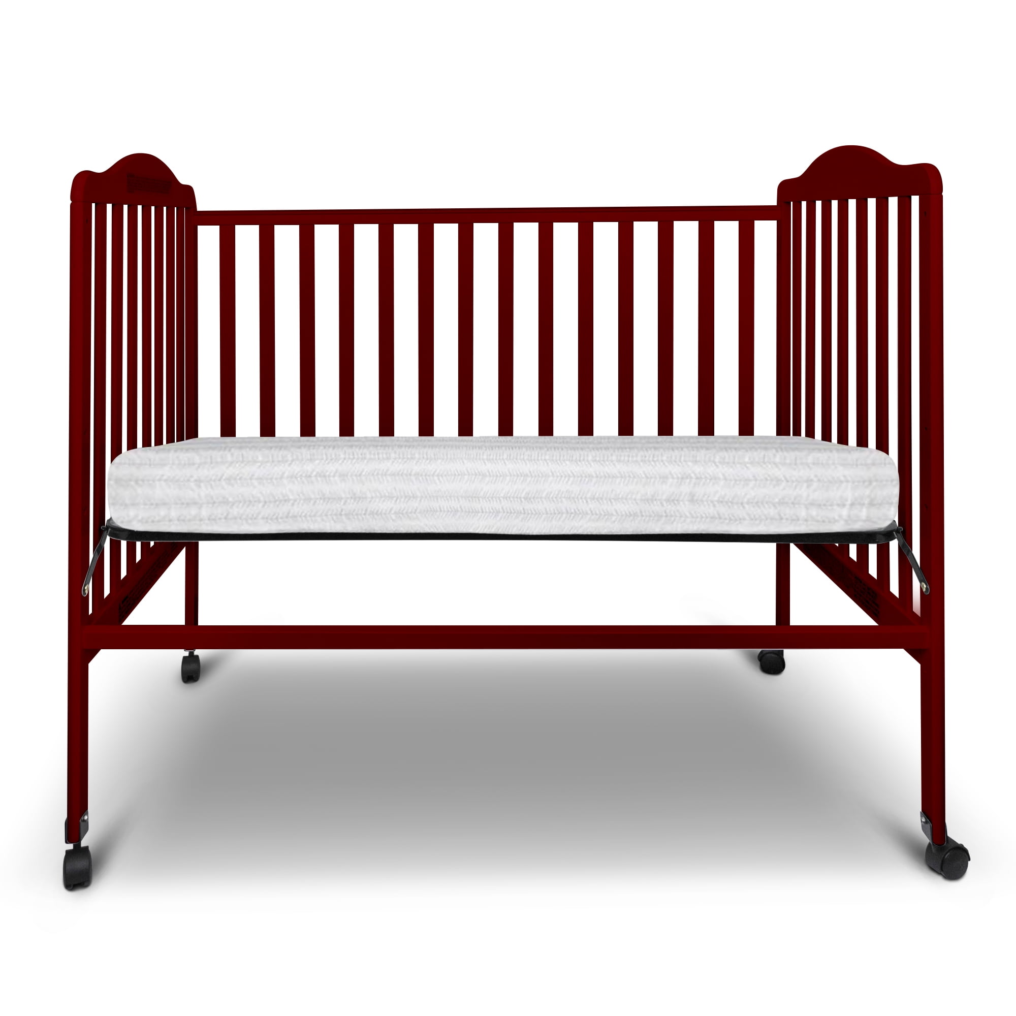 Fizzy Baby 2-in-1 Convertible Full-size crib converts to adult bed. 3 level mattress board- Cherry