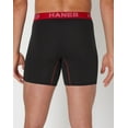 thumbnail image 4 of Hanes Boxer Brief 5-Pack Men Stretch Ultimate Tagless Comfort Flex Wicking S-2XL, 4 of 6