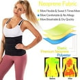 thumbnail image 5 of Lilvigor Neoprene Sauna Waist Trainer for Women Cincher Sweat Belt Weight Loss Shapewear Corset Sports Girdle, 5 of 6