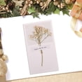 thumbnail image 5 of SIfdSeng Get it Fast Christmas Charm Dried Flower Greeting Card Festive Design Natural Holiday Sentiments Idea, 5 of 5