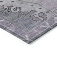thumbnail image 3 of Addison Rugs Chantille Indoor/Outdoor Traditional Global Plum Machine Washable Rectangle Rug, 3' x 5', 3 of 7