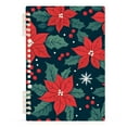 thumbnail image 7 of FORMRS 1-Subject Spiral Notebook 8" x 5" College Ruled 60 Refillable Sheet A5 Hard Cover, 2 Pack, Red Christmas Leaves, 7 of 7