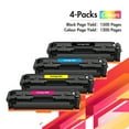 thumbnail image 3 of 054 054H Toner Cartridge 4 Pack Compatible for Canon Cartridge 054 054H Color ImageCLASS MF644Cdw LBP622Cdw MF642Cdw MF641Cdw LBP621CW LBP623CDW Printer(Black, Cyan, Magenta, Yellow), 3 of 5