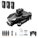 thumbnail image 1 of Cámara plegable DRONE DRONE 4 CANAL CONTROL REMOTO 4K RESOLUCIÓN RECARGABLE Quadcopter Niños Aviones ajustables Aeroniciones Vuelo Negro 3pcs Baterías Inevent EL006203-03B, 1 of 7