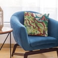 thumbnail image 6 of Plutus Brands Blue Garden Graphic Print Luxury Throw Pillow-Size:20" x 30", 6 of 9