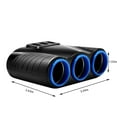 thumbnail image 3 of NARABB Car Accessory Must Haves Car Charger Car Cigarettes Lighter Divided Into One Drag Three Belt Lines 120W Multifunctional Dual USB Universal Car Charging, 3 of 7