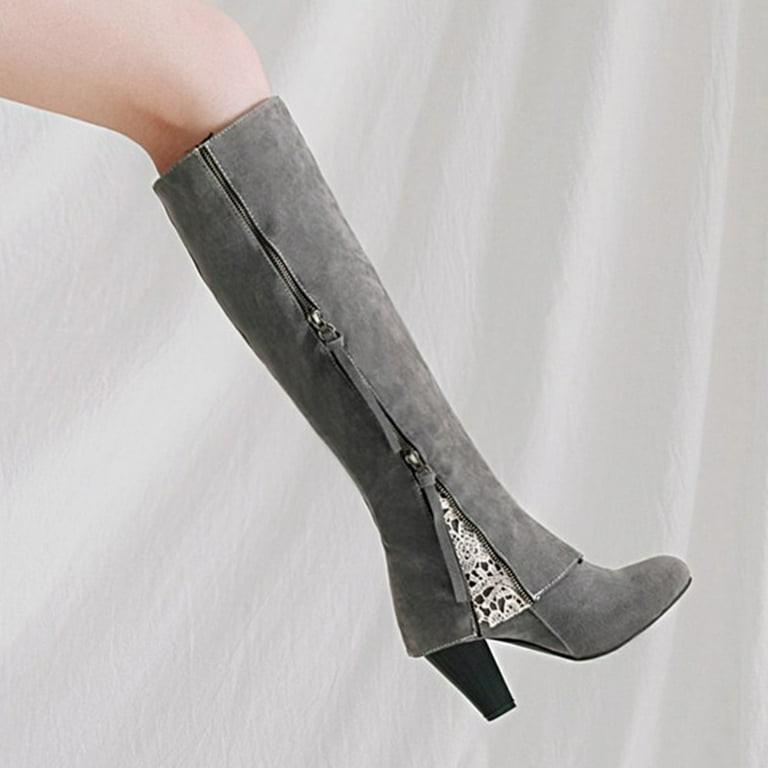 Thigh high water boots top