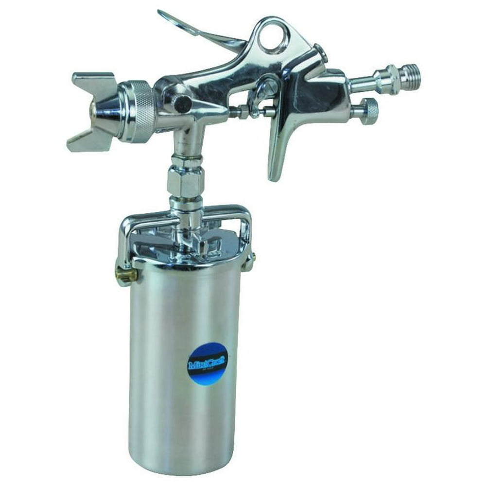 ProSource EW398 Touch Up Pneumatic Spray Gun, 6.8 floz Canister, 40 50 psi, 4.5 cfm