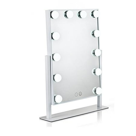 Waneway Lighted Vanity Mirror With 12 X 3w Dimmable Led Bulbs Waneway Lighted Vanity Mirror With 12 X