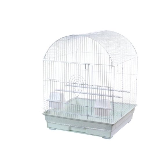 Cage A&E Cage Co. Tapa redonda de 46 x 46 cm para pájaros pequeños y medianos