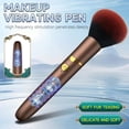 thumbnail image 2 of Vibrating Makeup Brush Tool -High Frequency USB Charged Cosmetic Brush For Foundation&Contouring, Soft Bristles For All Skin Types, 2 of 8