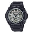thumbnail image 1 of Casio Standard Analog Digital Resin Strap Silver Dial Quartz AEQ-120W-7AV 100M Men's Watch, 1 of 3