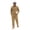 Khaki, variant on GrmtClth Linen Blend 2 Piece Outfit Sets For Men Cuban Collar Long Sleeve Button Shirt Elastic Drawstring Waist Straight Trousers Cool Breathable Casual Beach Wear Set Black XL