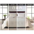 thumbnail image 6 of Mainstays All in One Lightweight Quilt Set and Sheet Set -5 Piece, Twin/Twin-XL, Beige, 6 of 17