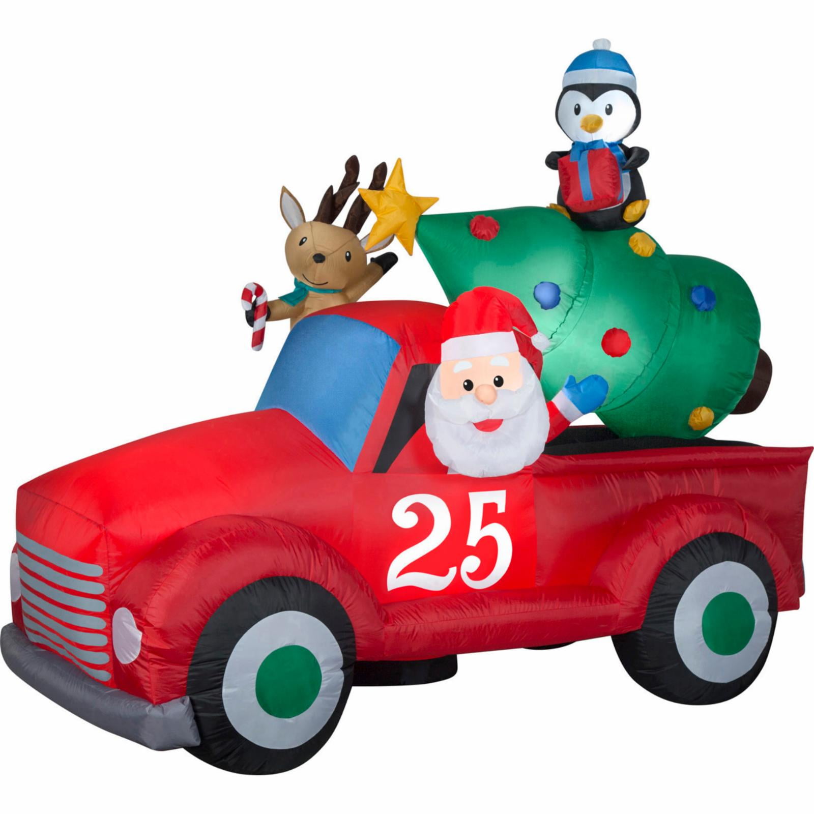 Gemmy Vintage Truck Outdoor Holiday Inflatable