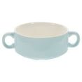 thumbnail image 4 of Shisuyan 1Pc Double Handle Ceramic Soup Bowl Restaurant Rice Dessert Bowl Pudding Bowl, 4 of 8