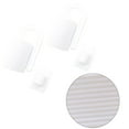 thumbnail image 4 of 2pcs White 4 Baby Proof Safety Locks Door Protector Security, 4 of 6