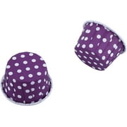 100Pcs Cupcake Cases for Baking Katbite Muffin Liners Disposable for Wedding Birthday Party Home Cooking plies(Purple)