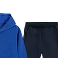thumbnail image 5 of Ramiter Boys' Clothing&nbsp;Sets Boys Clothes Long Sleeve Hoodie Sweatshirts and Sweatpants Set 2 Piece Fall Winter Boys Hoodies Size(Dark Blue,7-8 Years), 5 of 6