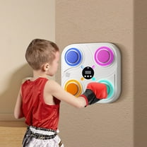 2025 Smart Music Boxing Target,Boxing Target for Kids Wall-Mounted Boxing Reaction Target,Interactive Exercise Punching Pad,Home Workout Boxing Target,Punching Pad with Reaction Training