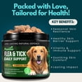 thumbnail image 3 of Pawious Flea and Tick Supplement for Dogs Chewables - Natural Support for Dogs Skin & Coat - 9 Oz, 120 Ct., 3 of 8