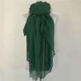 thumbnail image 2 of Nueva bufanda shemagh para mujer, chales y bufandas de lino y algodón de alta calidad, bufanda cálida de color sólido, envío gratis, hijab arrugado, 2 of 4